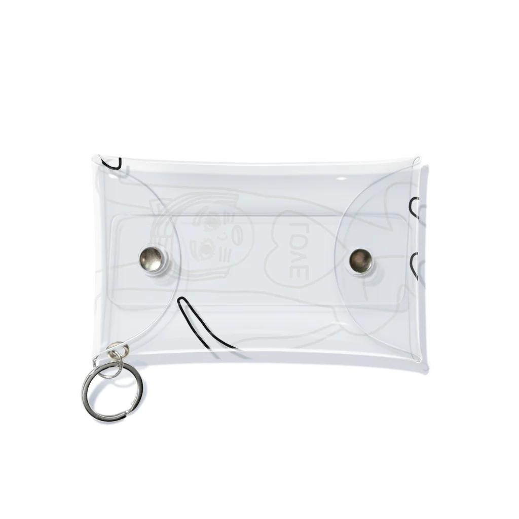 Pretzelのキャットウーマン Mini Clear Multipurpose Case