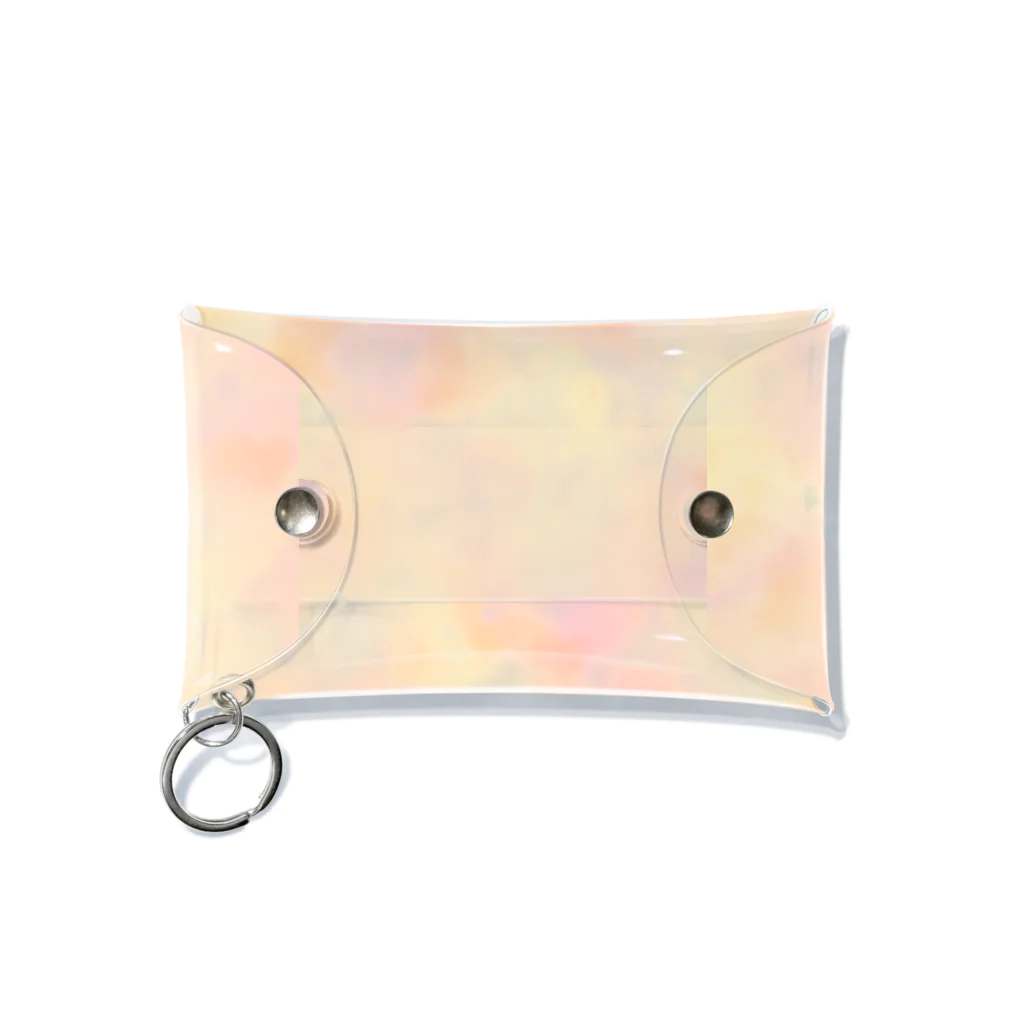 masyu＊masyuの水彩だいだい Mini Clear Multipurpose Case