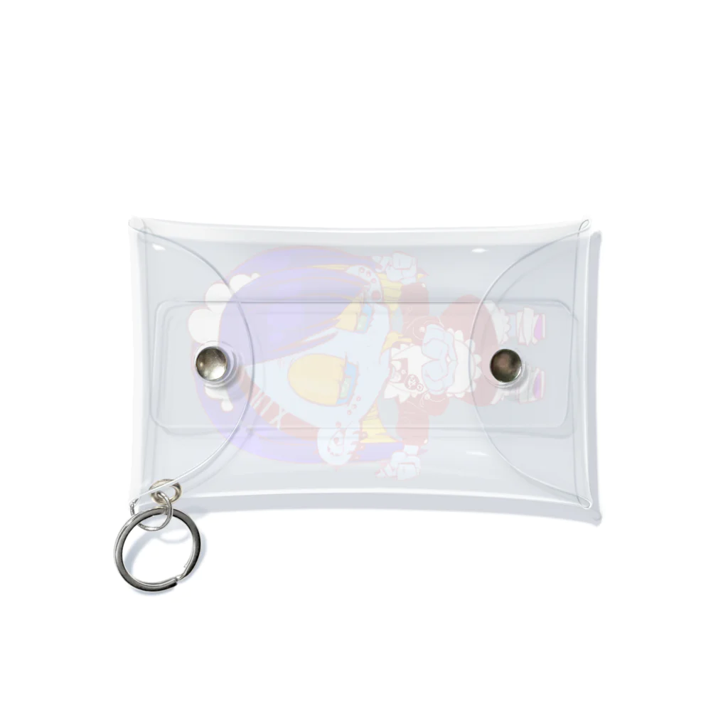 水無月 葵。の多腕メイドちゃんB Mini Clear Multipurpose Case