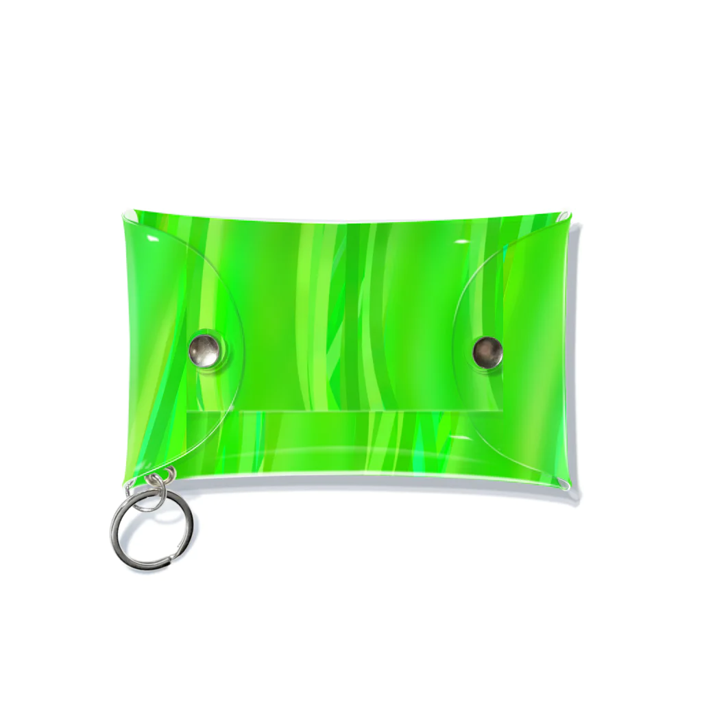 miritakaの時間の緑のそよ風 Mini Clear Multipurpose Case