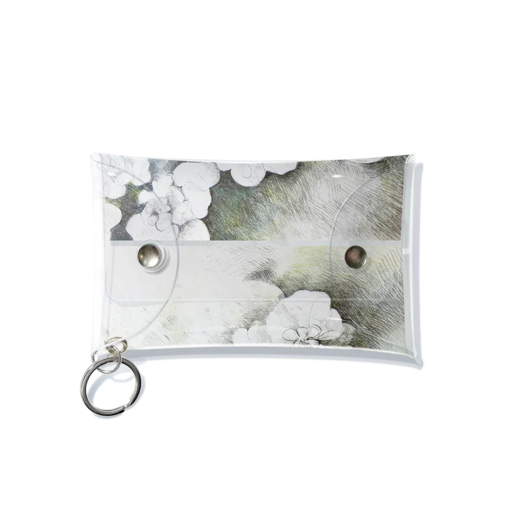 sakamichi_goodsの咲いてる Mini Clear Multipurpose Case