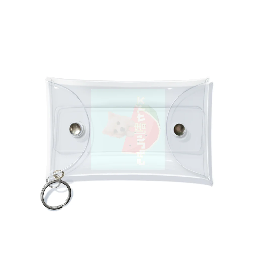 i am bashi*のスイカともこ Mini Clear Multipurpose Case