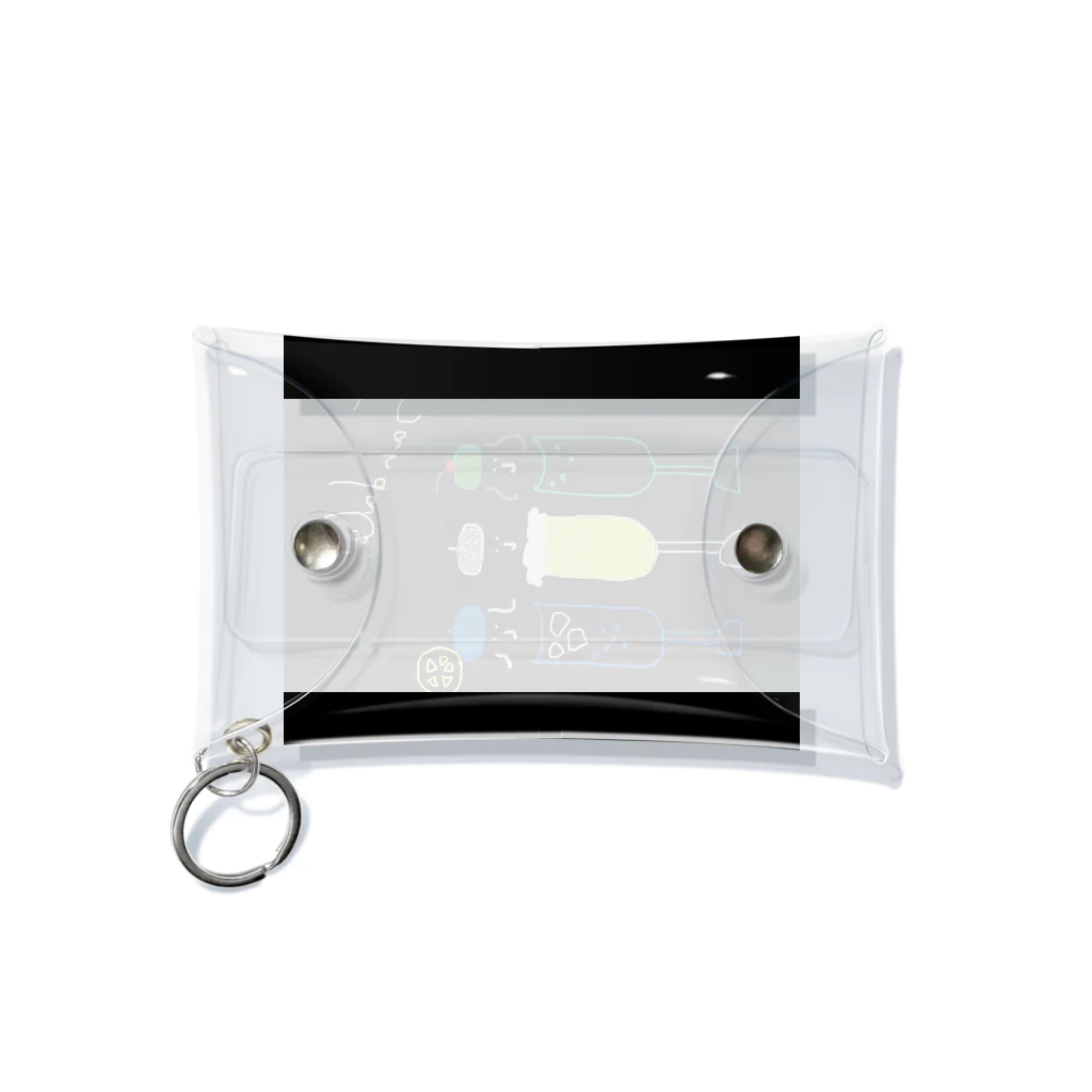 さんだるズのさんだるズ　三種のドリンクグッズ Mini Clear Multipurpose Case