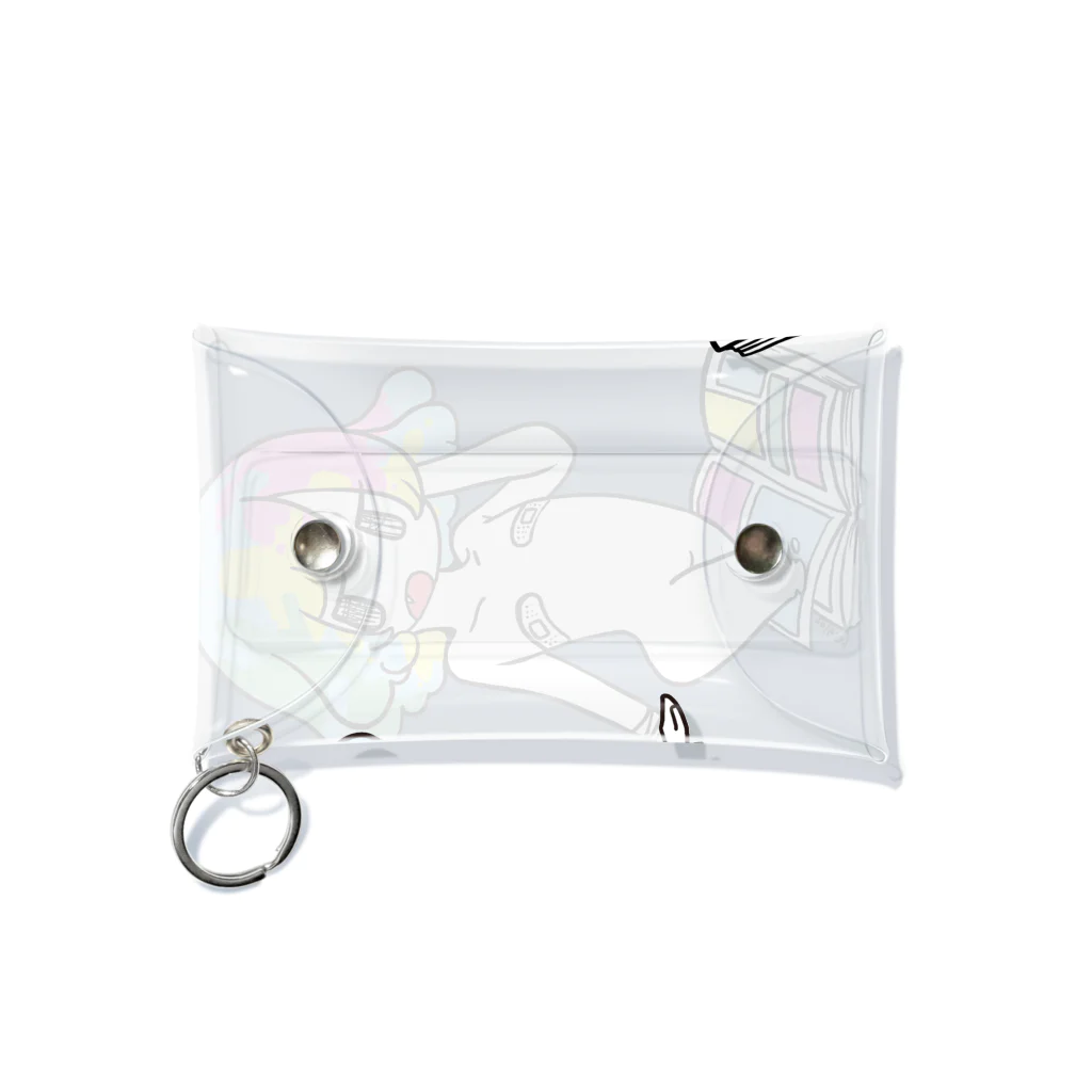 アズマヤユキコのばんそこゆめかわガールちゃん Mini Clear Multipurpose Case