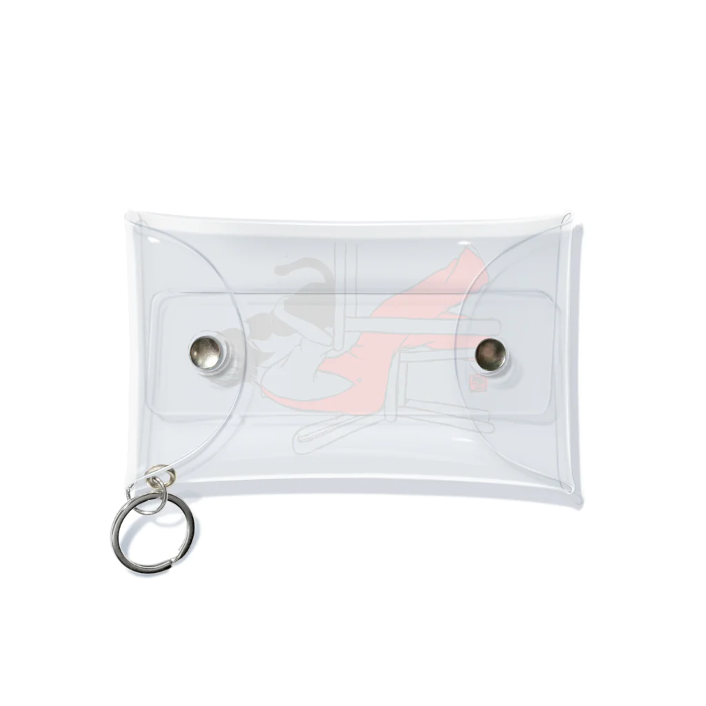 駒猫ᵃⁿᵈ猫瀬のサロペット Mini Clear Multipurpose Case