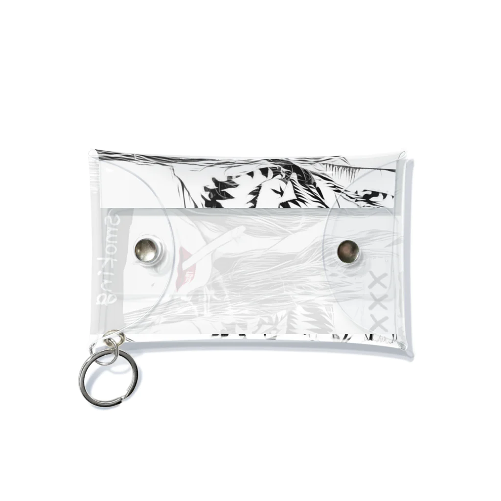 悠咲..harusakiのsmoking Mini Clear Multipurpose Case