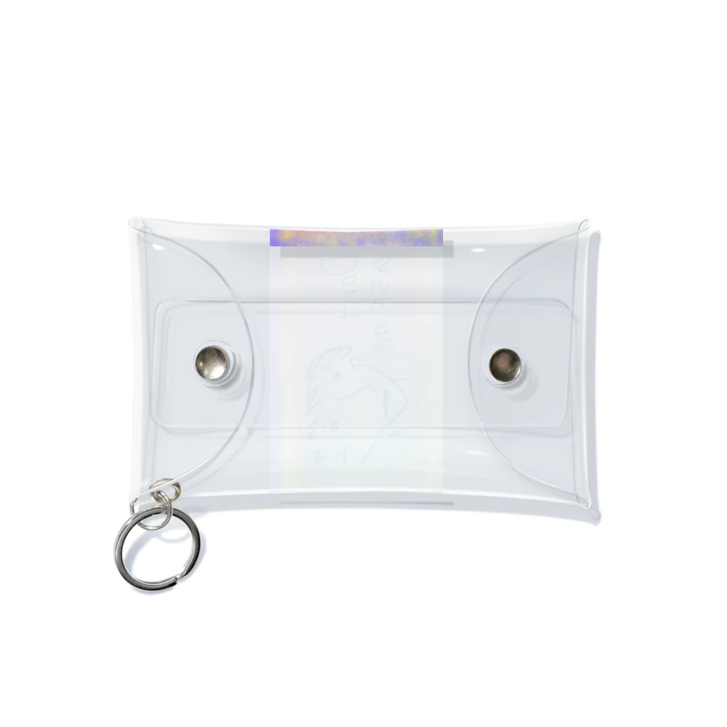 eiraku-choのDon't ask me. Mini Clear Multipurpose Case