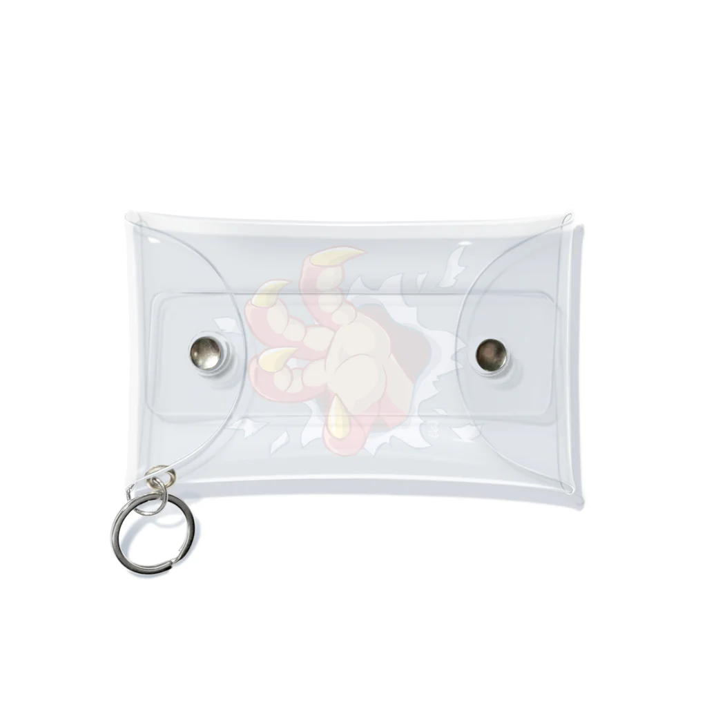 七海ルシアのドラゴンショップの飛び出せドラゴンハンド！ Mini Clear Multipurpose Case