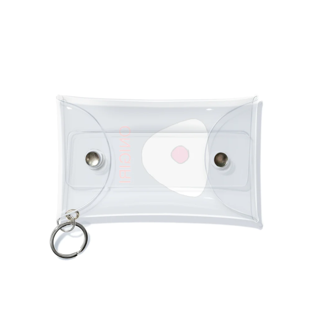 yumi0326のおにぎり Mini Clear Multipurpose Case