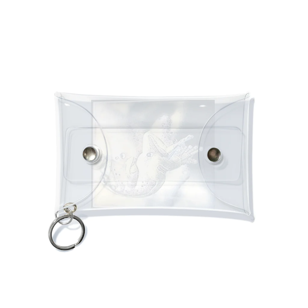 okusennのカエル3 Mini Clear Multipurpose Case