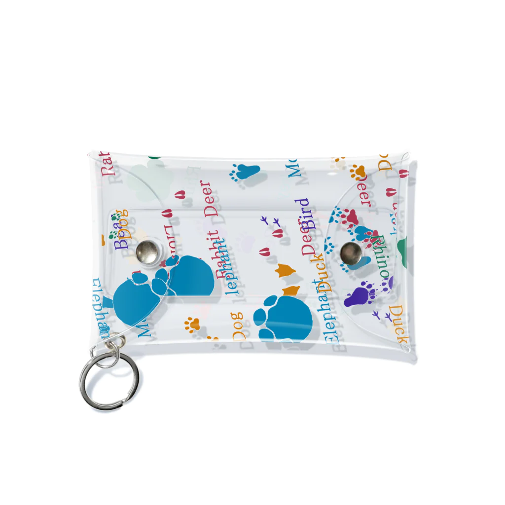 みらいのanimal tracks Mini Clear Multipurpose Case