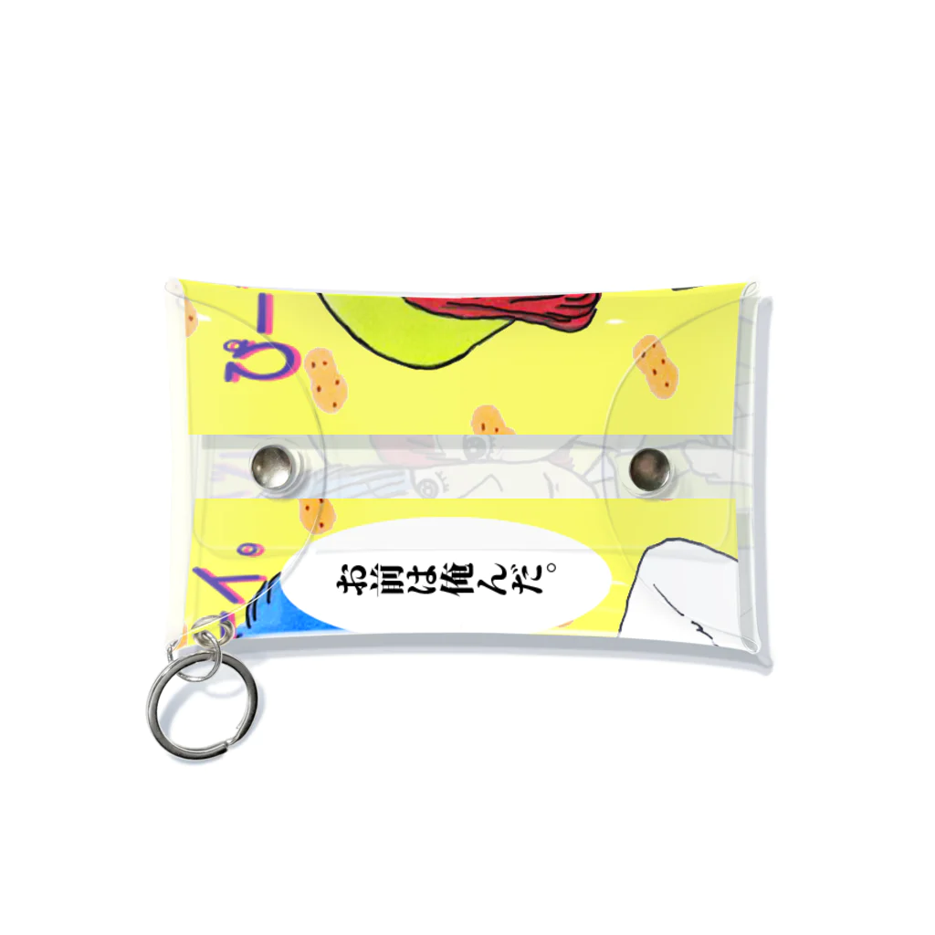 【Yuwiiの店】ゆぅぅぃーのぴーなっつバターボーイ Mini Clear Multipurpose Case