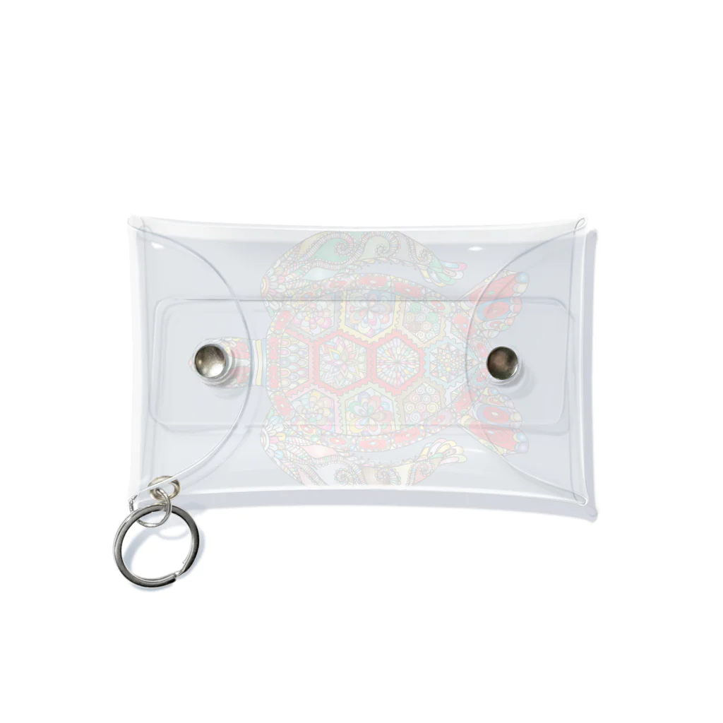 Twinkle-Booのカラフルホヌ Mini Clear Multipurpose Case