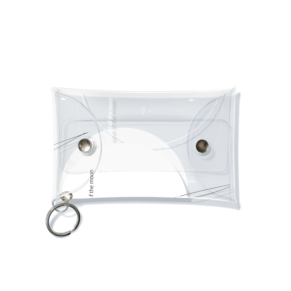 moii_の月の軌道 Mini Clear Multipurpose Case