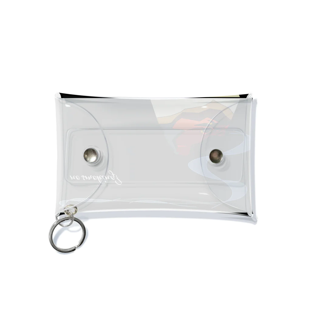 綺麗な稲妻のno smoking? Mini Clear Multipurpose Case