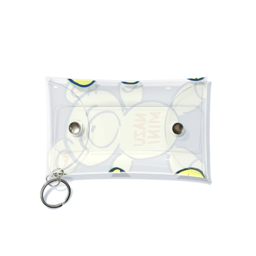 NAZU MINIのNAZU MINI bear （yellow）グッズ Mini Clear Multipurpose Case