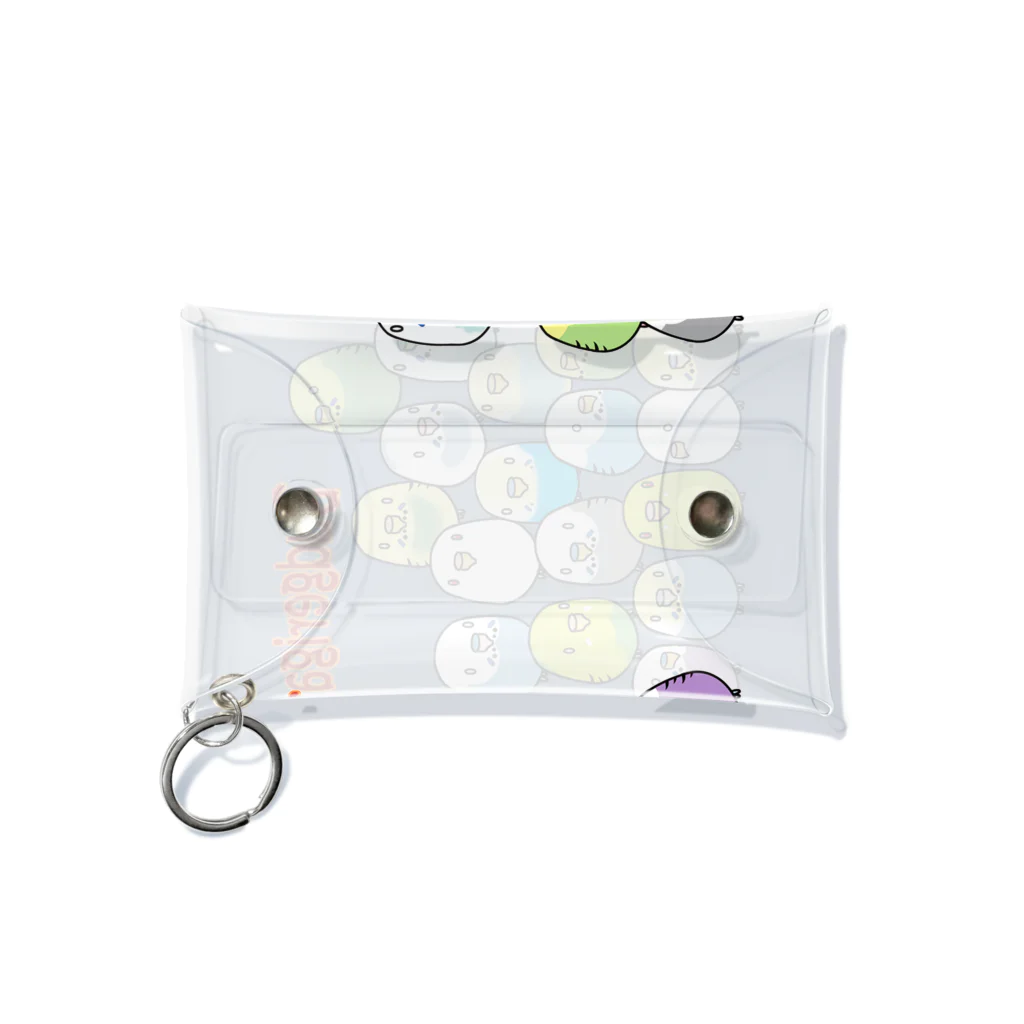 riruka03orzの密セキセイインコ02 Mini Clear Multipurpose Case