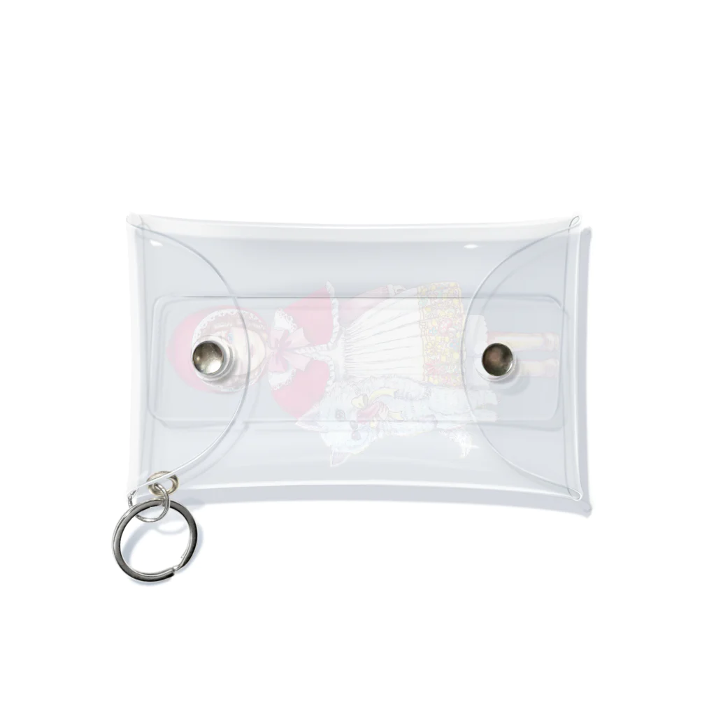 油絵描きの小物売り場のアルティメット赤ずきんちゃん Mini Clear Multipurpose Case