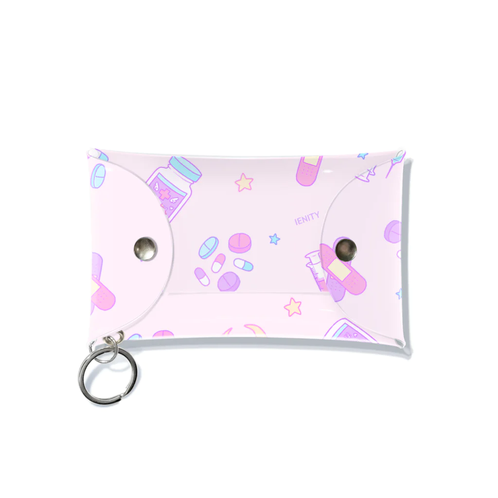 IENITY　/　MOON SIDEのYamikawaii Syndrome #Pink ミニケース Mini Clear Multipurpose Case