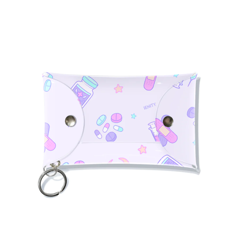 IENITY　/　MOON SIDEの【IENITY】 Yamikawaii Syndrome #Purple ミニケース Mini Clear Multipurpose Case