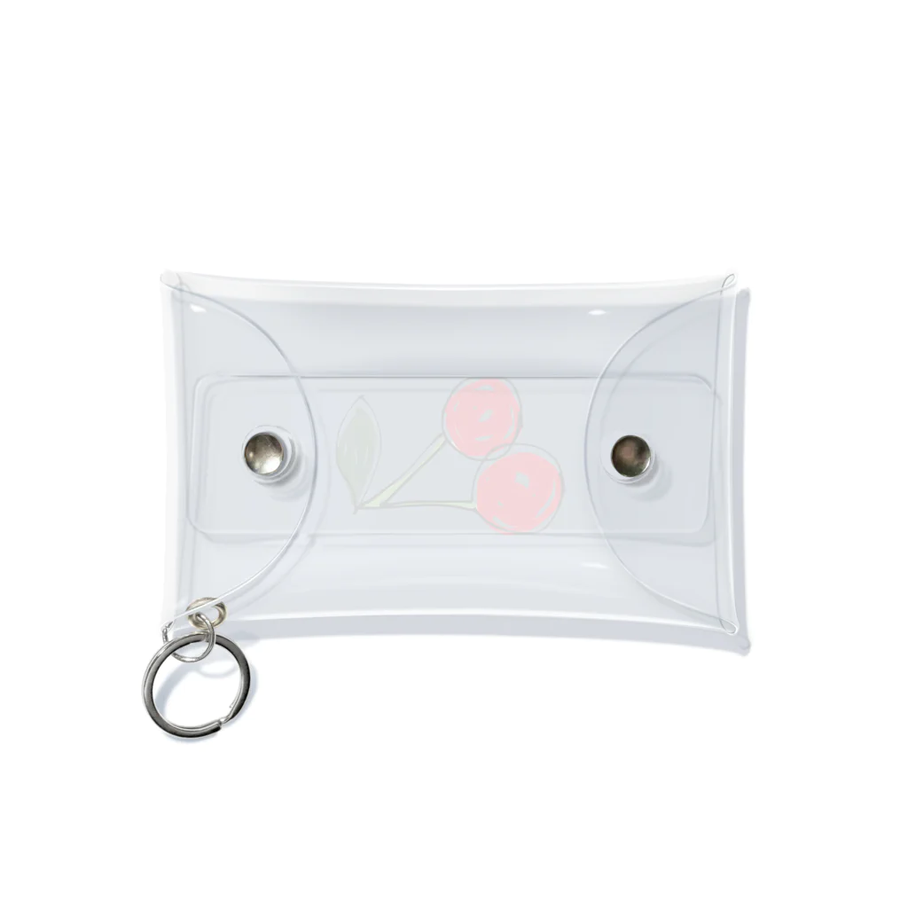 9597_official_のcherry Mini Clear Multipurpose Case