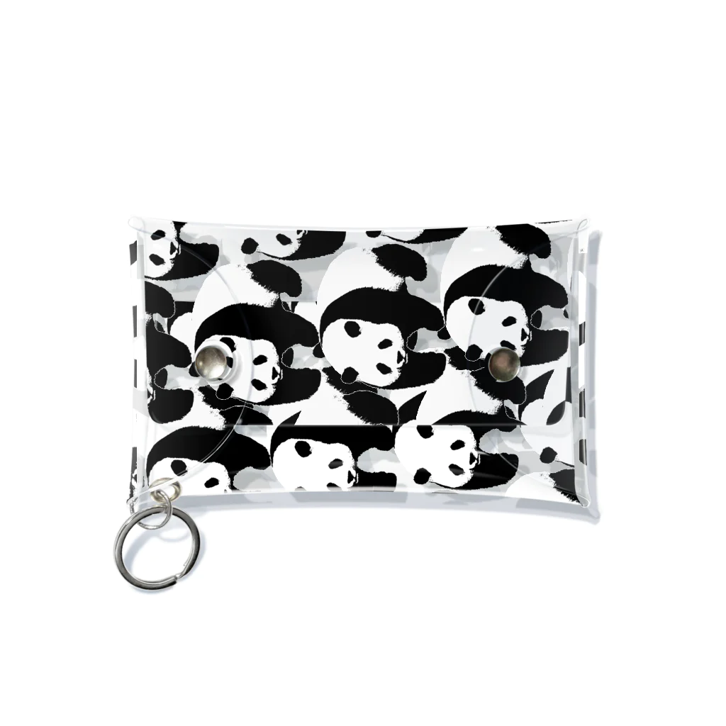 PANDA panda LIFE***のぞろぞろパンダ Mini Clear Multipurpose Case