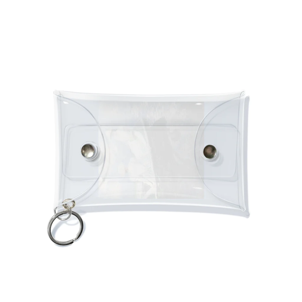 アートTシャツ 名画グッズのクロード・モネの『舟遊び』 Mini Clear Multipurpose Case