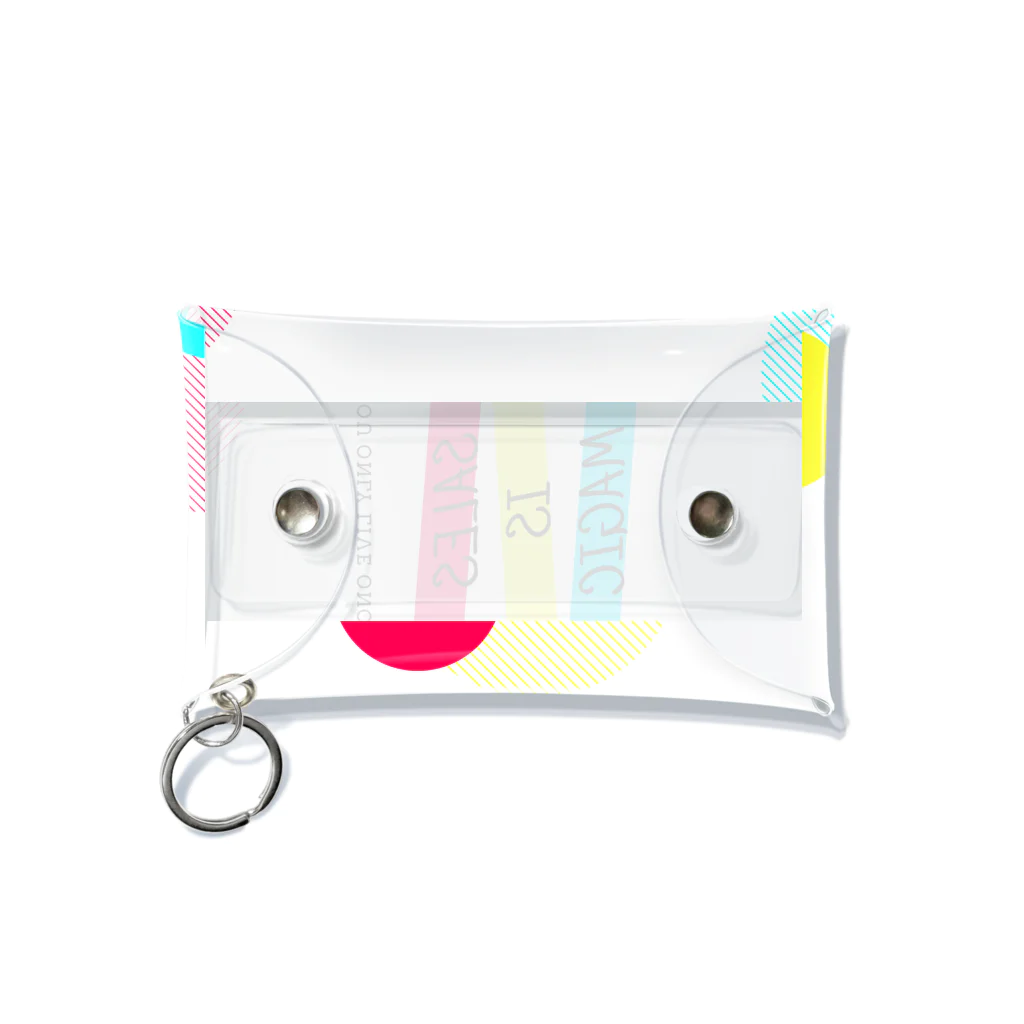 営業マン・サトー@真のポジティブシンキングの🌈SALES IS MAGIC🌈 Mini Clear Multipurpose Case