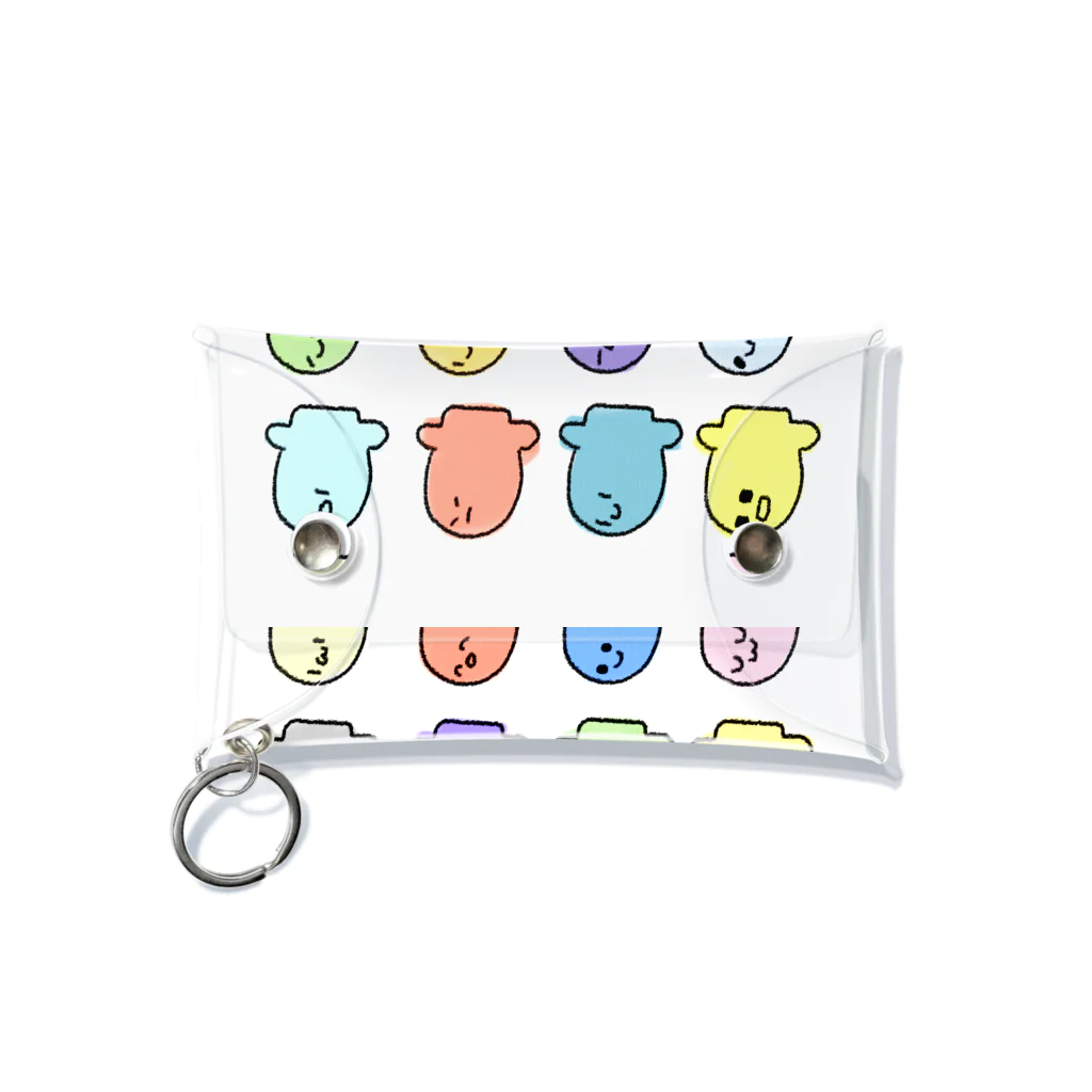 みたむらみたむのおおもりまんぼう Mini Clear Multipurpose Case