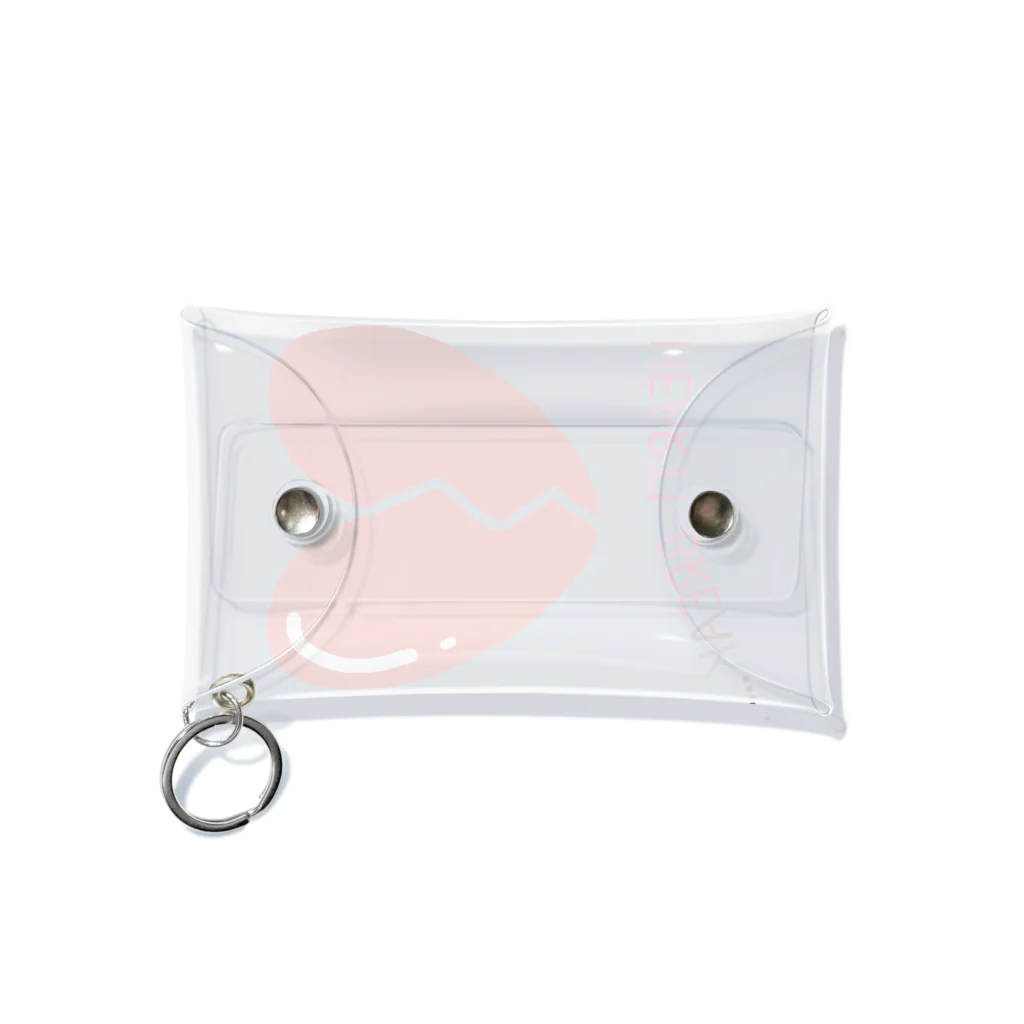 PaP➡︎Poco.a.Pocoのハートブレイク Mini Clear Multipurpose Case