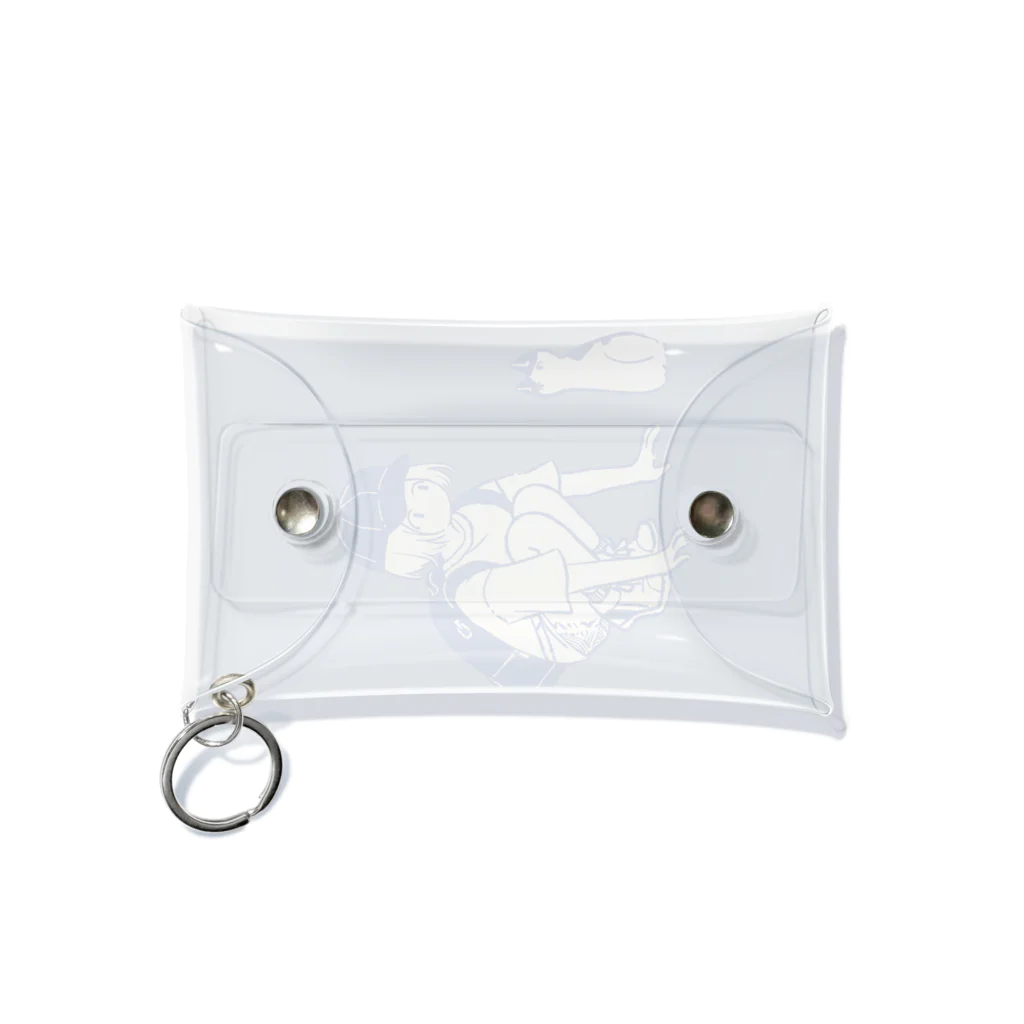 mfraの猫CAT Mini Clear Multipurpose Case