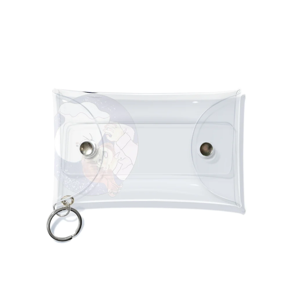 わこ。のおばけと女の子 Mini Clear Multipurpose Case