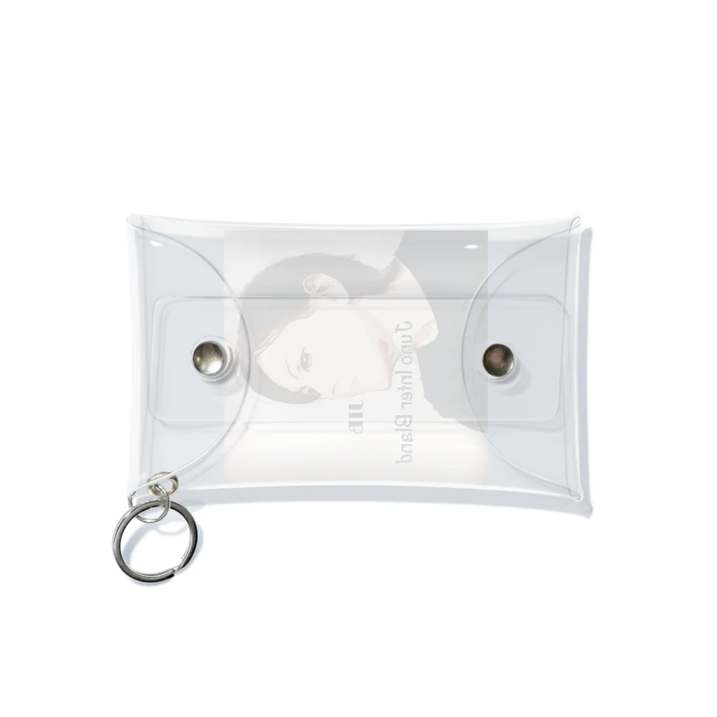 junointer ブランド ロゴ入りのsing Mini Clear Multipurpose Case