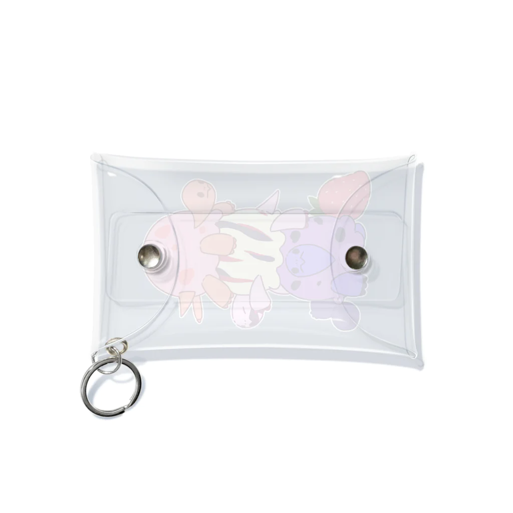 CATSUPERSのアイスガメ(トリプルベリー) Mini Clear Multipurpose Case