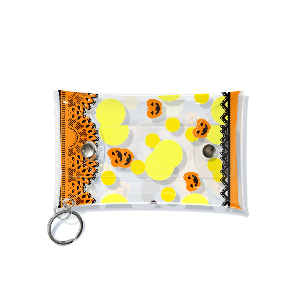 あにまるめいとのハロウィンカトリーヌちゃん Mini Clear Multipurpose Case