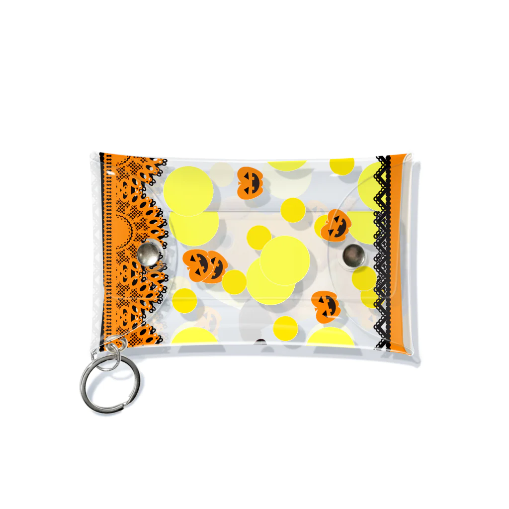 あにまるめいとのハロウィンつぼみちゃん Mini Clear Multipurpose Case