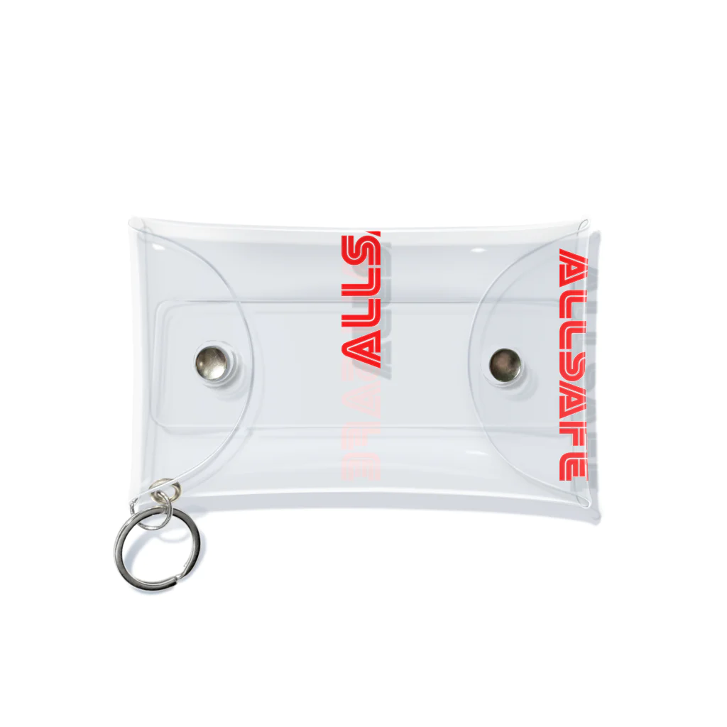 ぴんくのAllsafe公式グッズ Mini Clear Multipurpose Case