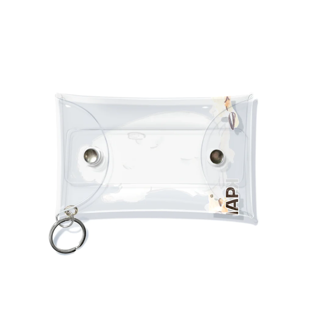 KAMAP ＆ Ricaの【KAMAP】すんすんジャンガリアン Mini Clear Multipurpose Case