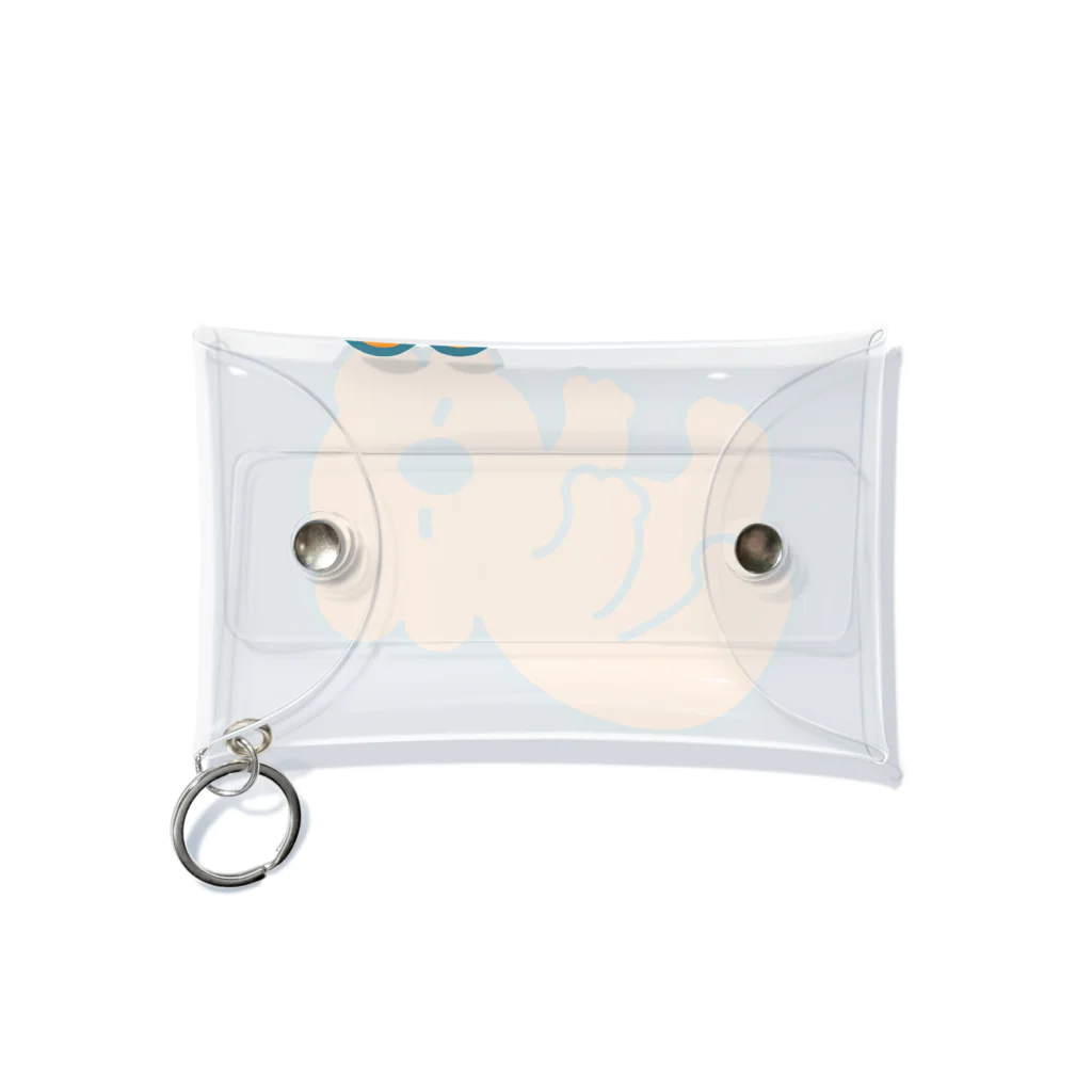 toca@こあらのスタンプ販売中！のおれんじこあら Mini Clear Multipurpose Case