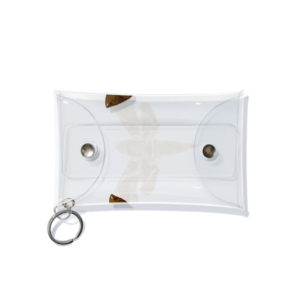 アニマルカフェ　The zoo &猛禽屋中部の標本Tシャツ Mini Clear Multipurpose Case