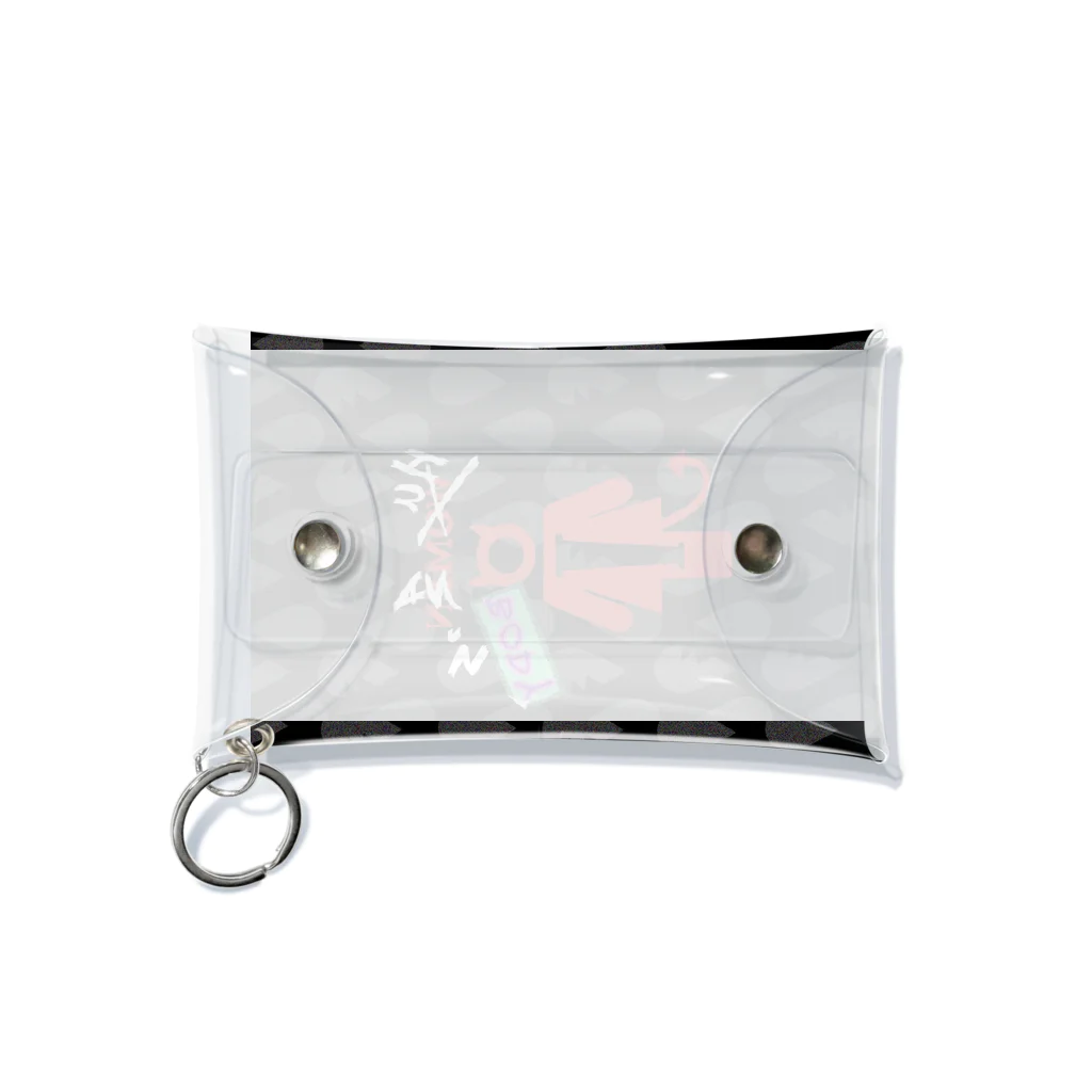 𝓜𝓪𝓶𝓲 @skullloverのdevil's bathroom Mini Clear Multipurpose Case