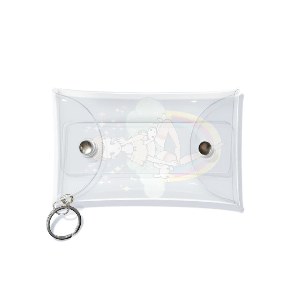 あいすくりーむやさんのみろくちゃん Mini Clear Multipurpose Case