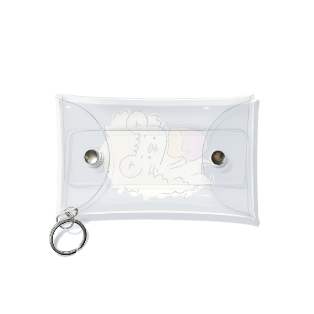 Mikke公式グッズのはりねずみと焼き芋 Mini Clear Multipurpose Case