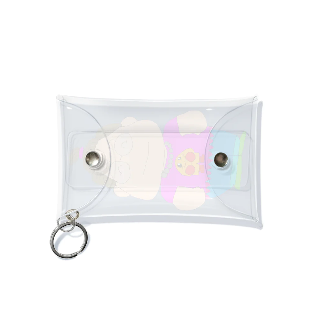 KURUMIMISHOPのゆる〜いナオミ社長 Mini Clear Multipurpose Case