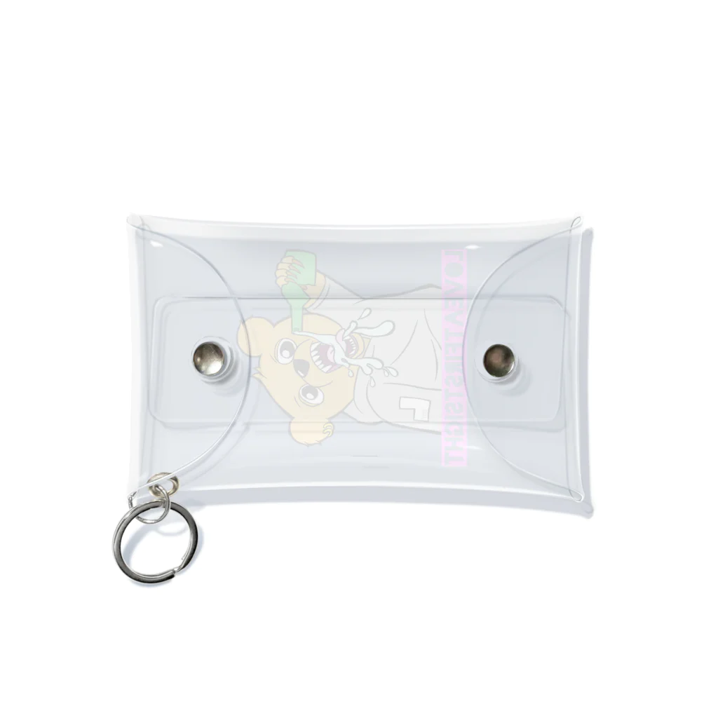 Lafs23のLafs23公式グッズ ｢くま｣ Mini Clear Multipurpose Case