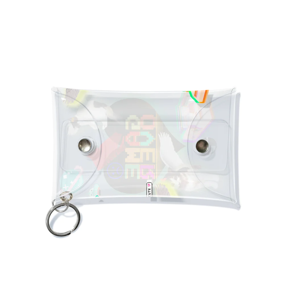 𝙈𝙊𝙈𝙊'𝙨 𝙎𝙝𝙤𝙥のGAME OVER-ハート型 Mini Clear Multipurpose Case