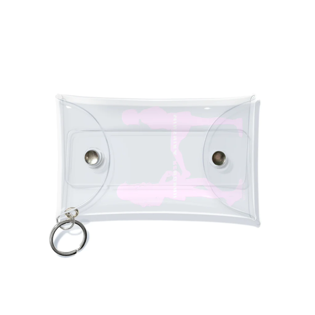 みんなHENTAIのみんしら　HENTAIピンク Mini Clear Multipurpose Case