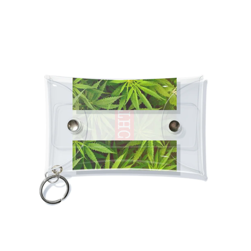 マリファナ　大　麻太郎のTHC CBD 大麻　 Mini Clear Multipurpose Case