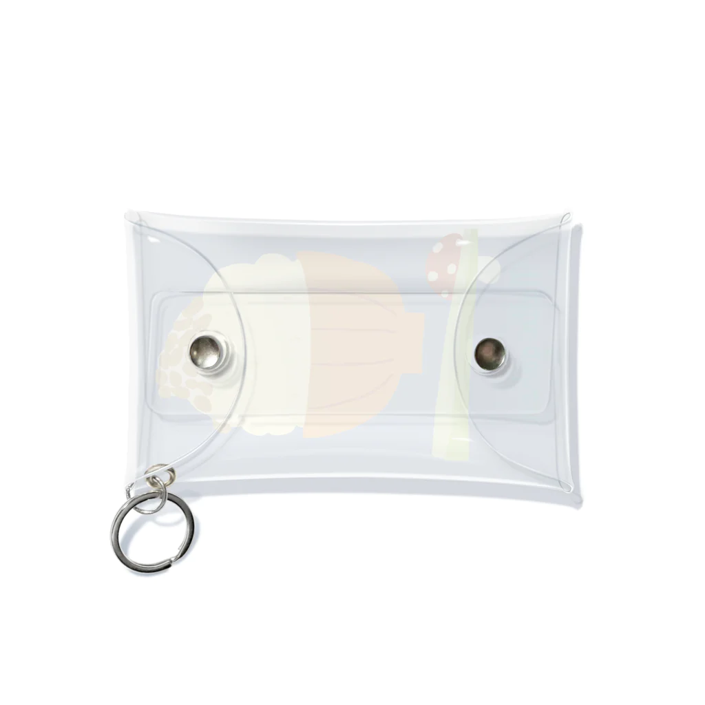 Zakuro-KayokoKawataのnatto gohan Mini Clear Multipurpose Case