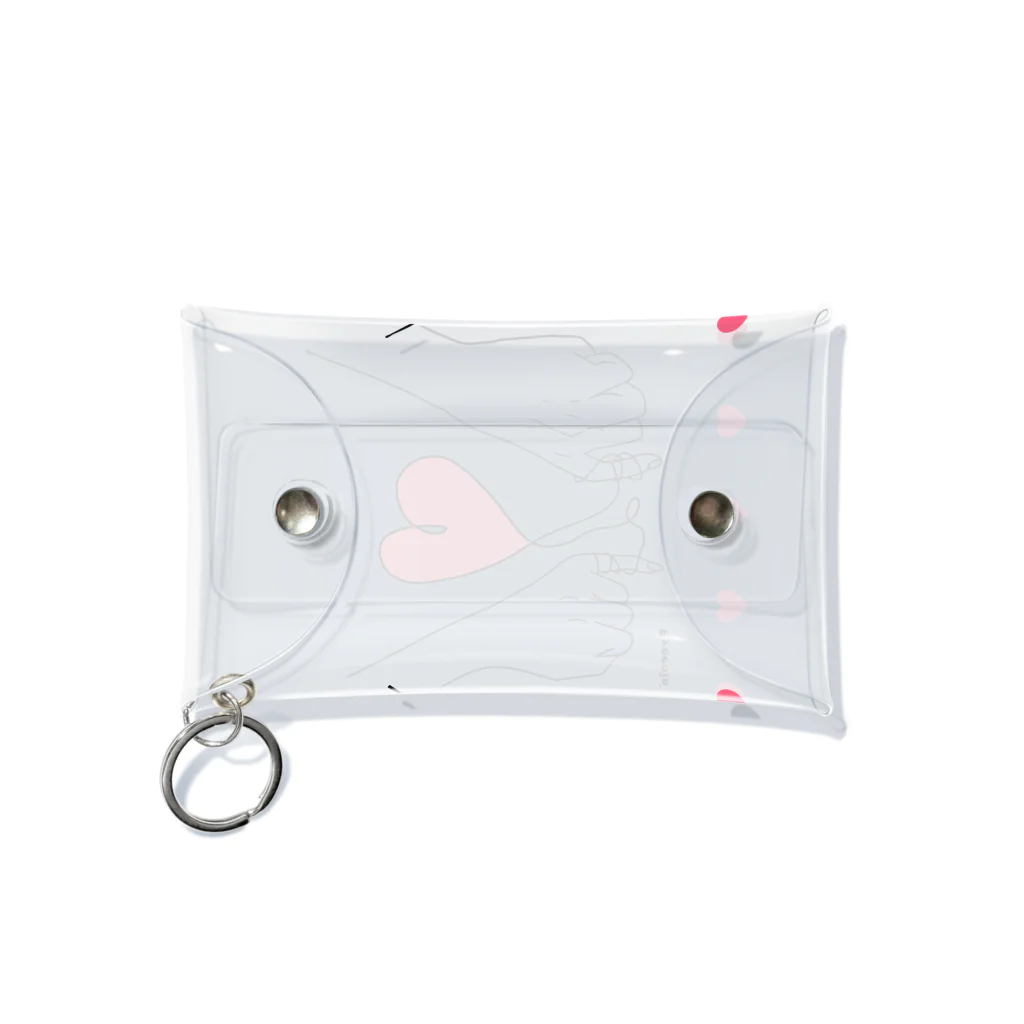 Pyocolaのdestiny &Heart Mini Clear Multipurpose Case